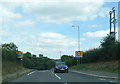 A488 at Pontesbury village boundary