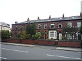 Terraced housing on Rochdale Road (A58)