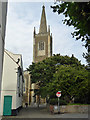 Harwich church from Church Lane