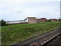 View from a Chester-Holyhead train - Holiday Park, Kinmel Bay