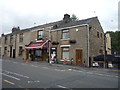 Grocers and houses on Blackburn Road, Egerton