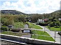 View from a Chester-Holyhead train - Crossing the River Dulas