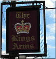 Kings Arms name sign, Redwick, South Gloucestershire