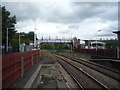 Foot bridge over railway, Accrington Railway Station