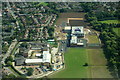 Cheadle College from the air