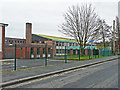 NY4056 : Disused buildings, Newman Catholic School by Rose and Trev Clough