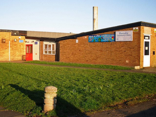 Entrance to Harraby Community Centre (2012)