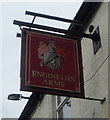 Sign for the Engineers Arms, Darwen