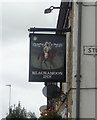 SD6925 : Sign for the Blackamoor Inn by JThomas