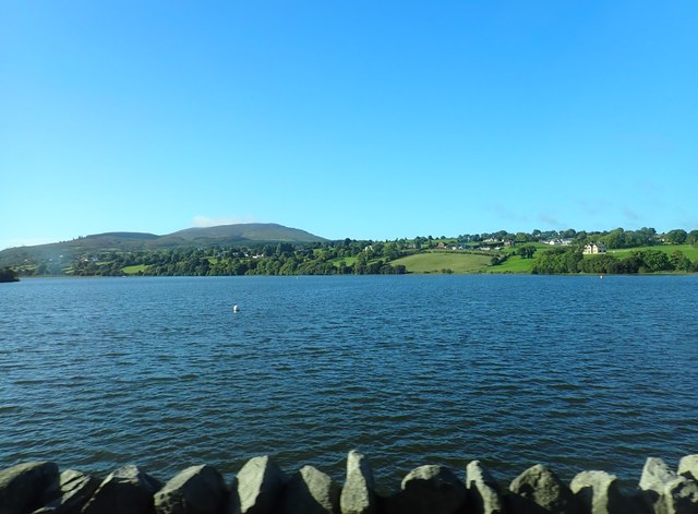 The northern end of Camlough Lake