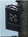 NZ1131 : Sign for the Cross Keys, Hamsterley by JThomas