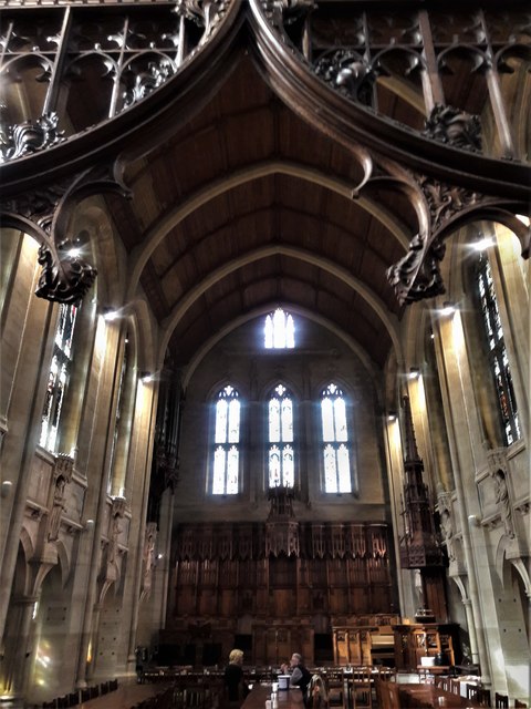 Mansfield College Chapel and dining hall