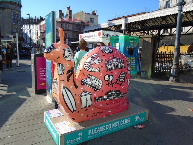 Snailspace #38 Brighton Station