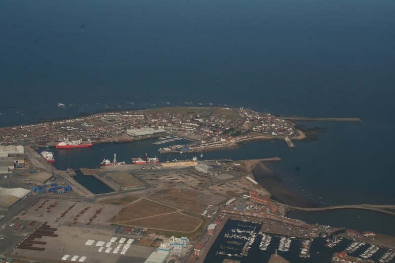 Hartlepool Docks: aerial 2018 © Chris :: Geograph Britain and Ireland