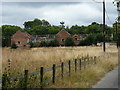 Farm buildings and barns north of Bushbury Hall