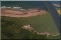 Cottages east of Saltburn: aerial 2018