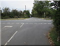 Crossroads on the western approach to Leckhampton, Cheltenham