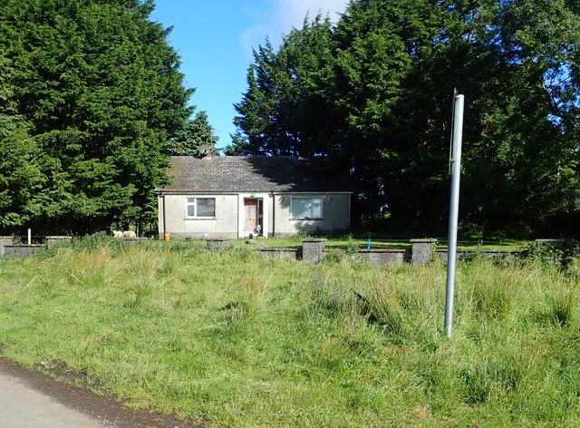 Cottage at the junction of Ummerinvore Road and Glenmore Road