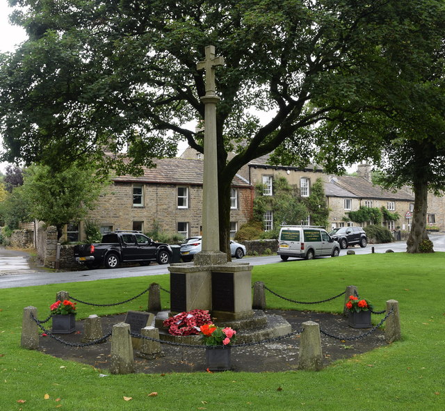 Long Preston war memorial