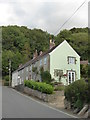 Terrace of houses at the foot of Tout Hill