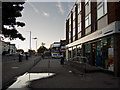 Early morning at the junction of the A4 Bath Road with Waye Avenue