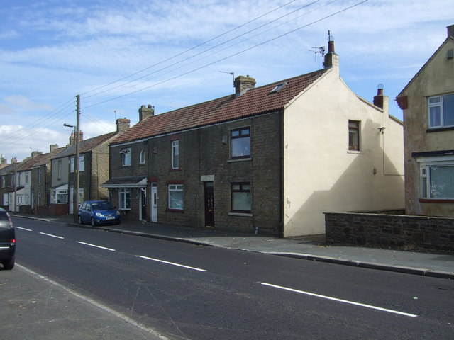 Houses on the A68, Toft Hill