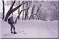 NT1662 : Skiing at Bavelaw, 1989 by Jim Barton