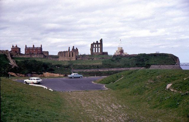 Tynemouth Priory ruins (1971)