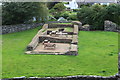 Picnic tables, Cilgerran Castle