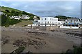 Back of the beach at Combe Martin