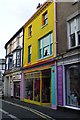 Colourful shops in Mill Street, Bideford