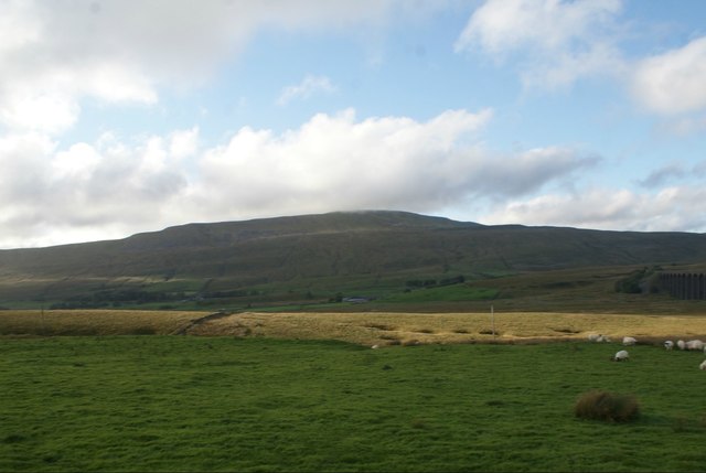 View towards Whernside from Low Sleights Road