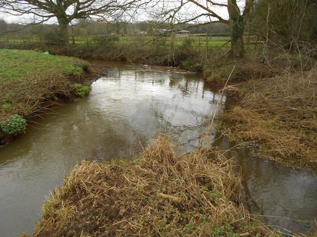 The Bourne: Confluence with Mill Bourne