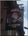 Sign for the Dungeon Inn, Tottington