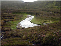 NN4672 : Path beside Uisge Labhair by John Lucas
