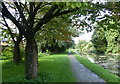 Lancaster Canal towpath in Preston