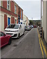 On-street parking, Little George Street, Weston-super-Mare