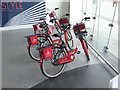 Hire bikes at Dundee Station