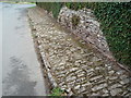 SO5350 : Cobbled Pavement by St. Michael & All Angels Church (Bodenham) by Fabian Musto