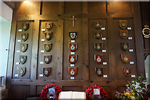 SK9479 : RAF Squadron plaques by Ian S