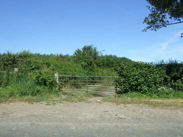 Field entrance of the B6282
