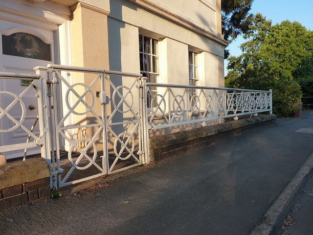 Railings & gates to Audley Villa