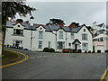 Houses at road junction in Church Street, Aberdyfi