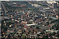 Grimsby Town Centre and Station: aerial 2018