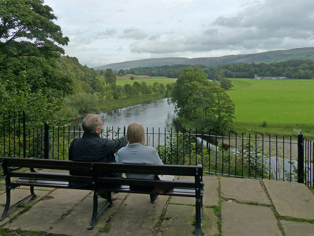 Admiring Ruskin's View, Kirkby Lonsdale