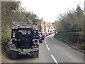 Stiffkey traffic jam