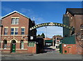 Entrance to Greengate Brewery