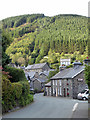 A view over Corris village