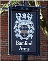 Sign for the Bamford Arms, Rochdale