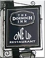 Sign for the Dornoch Inn